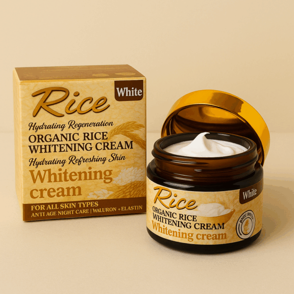 CREMA BLANQUEADORA DE ARROZ ORGANICO