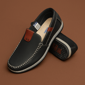 MOCASIN NEGRO PARA HOMBRE TALLA 40