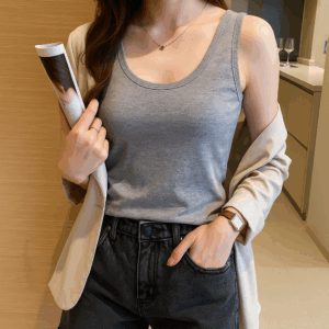 CAMISETA SIN MANGAS MUJER