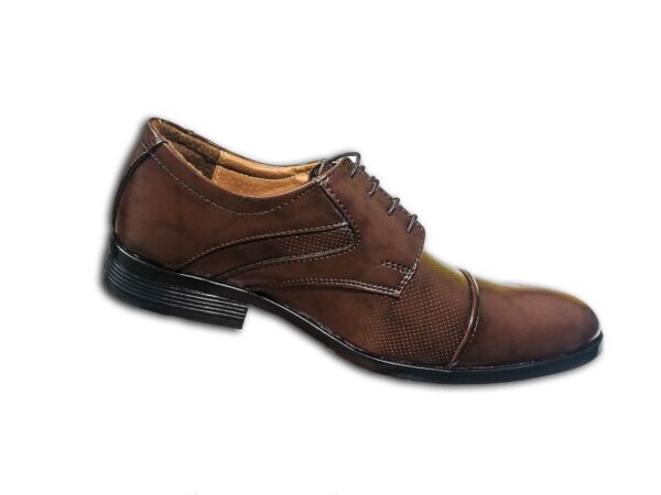 ZAPATO DE VESTIR PARA HOMBRE MARRÓN TALLA 39 - Imagen 3