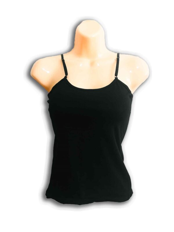 BLUSA BASICA CON TIRANTES DELGADOS